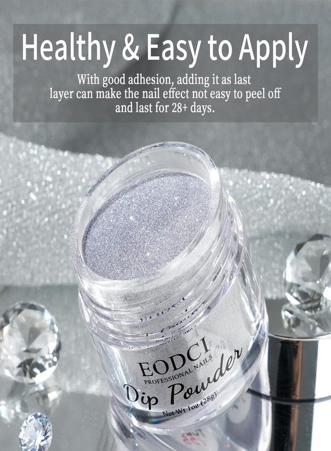 EODCI Gray Dip Powder, 1 Oz/28g Nail Dipping Powder for DIY Manicure Salon at Home Easy to Use Dip for Women gift No Needed Nail Lamp Curing - Image 2
